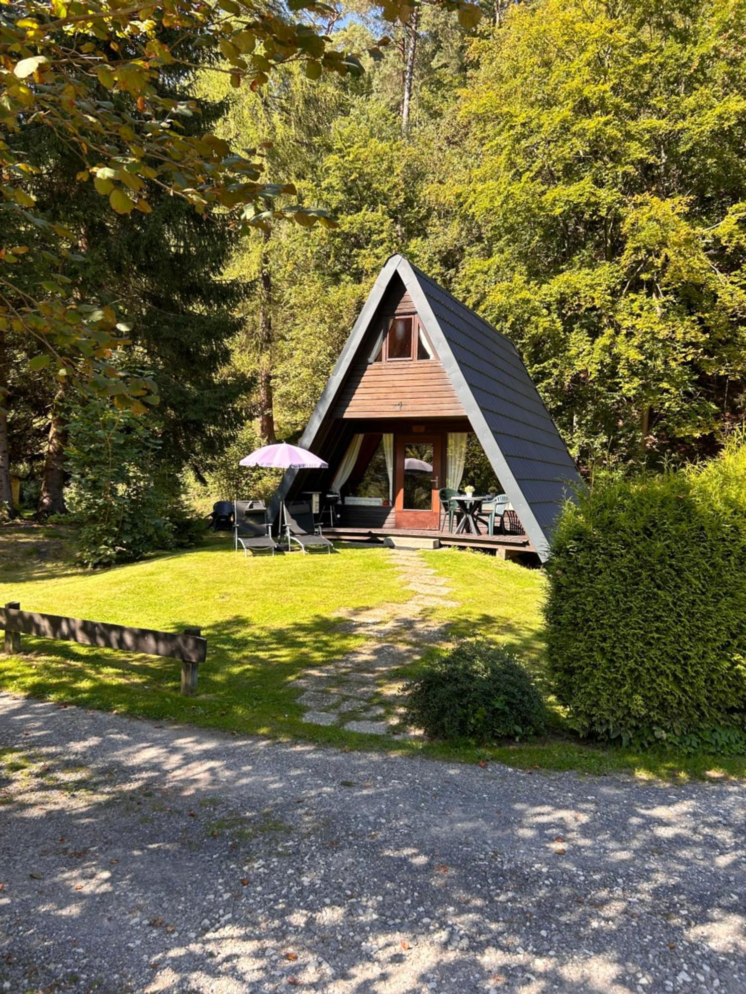 Ferienhaeuser Am Waldschloesschen Lautenthal Exterior foto